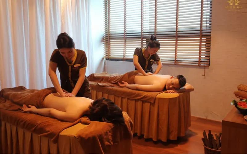 Trải nghiệm massage đôi thư giãn xua tan mệt mỏi