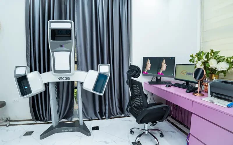 Phòng trị liệu được trang bị thiết bị hiện đại