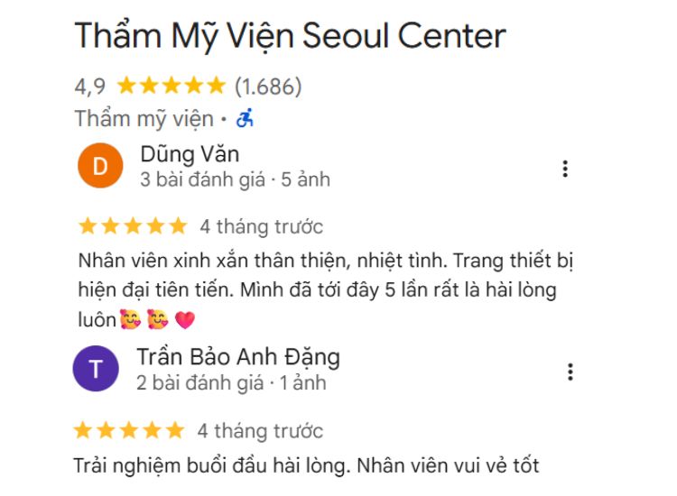 Đánh giá từ khách hàng