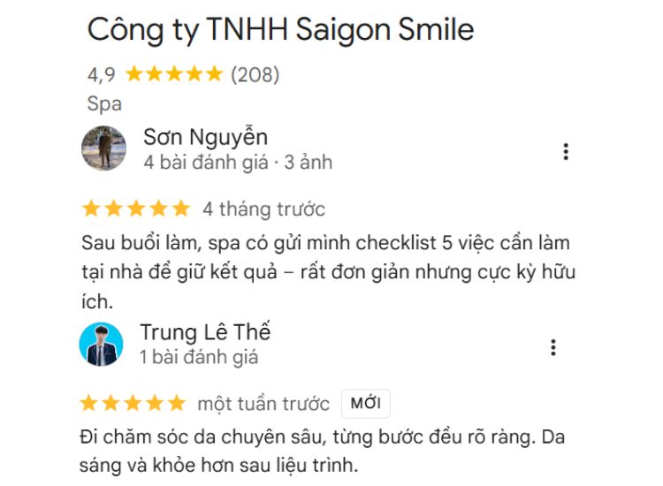 Đánh giá từ khách hàng