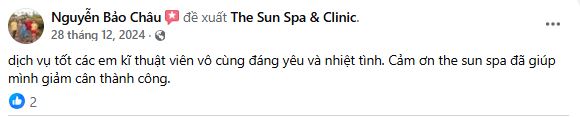 Đánh giá về The Sun Spa & Clinic