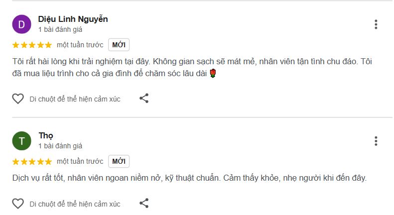 Đánh giá về Ưu Đàm Spa