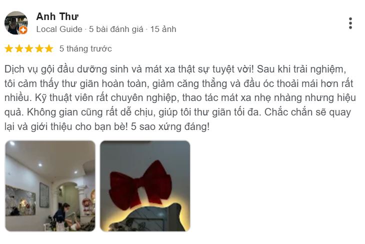 Đánh giá về Mộc Tâm An spa