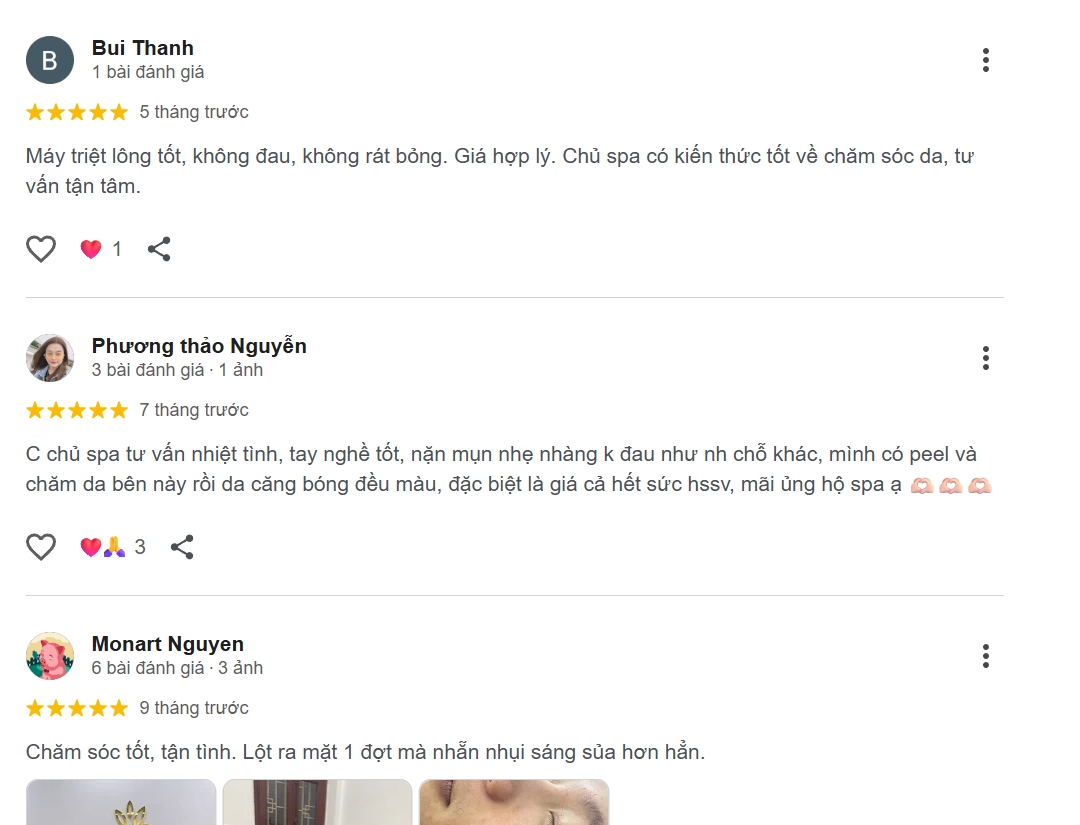 Đánh giá về TUNA Spa