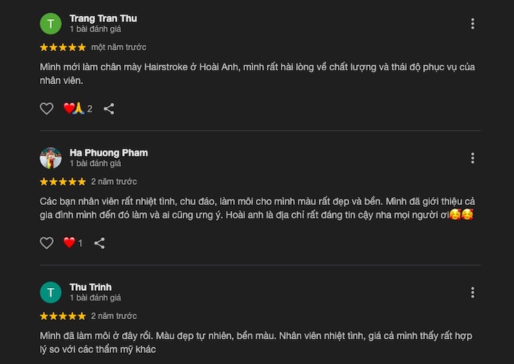 Đánh giá về Hoài Anh