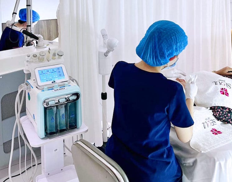 Seoul Center sử dụng máy móc hiện đại, tiên tiến mang lại hiệu quả tối ưu