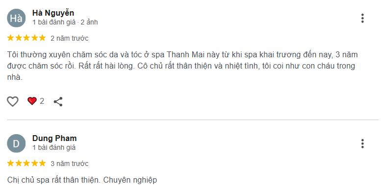 Đánh giá về Thanh Mai